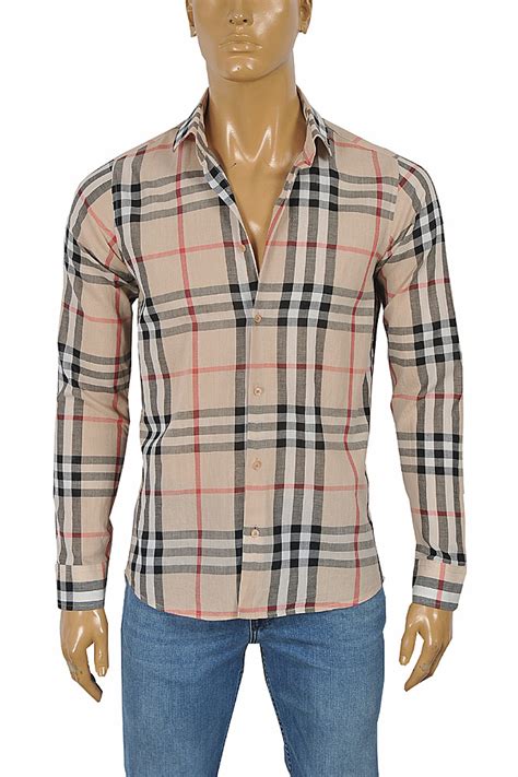 burberry signature dress shirt men